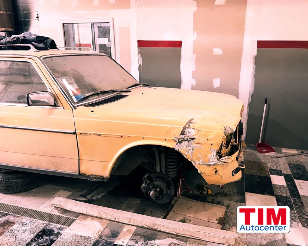 Mercedes Benz clasico – Chapa y Pintura – Color
