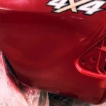 Toyota 4x4 Roja Chapa pintura igualacion de color