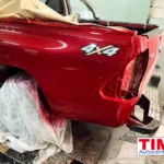 Toyota 4x4 Roja Chapa pintura igualacion de color